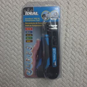 IDEAL 30-793 OmniSeal PRO XL Compression Tool for RG-6 RG-59 RG-11 Coax BNC RCA